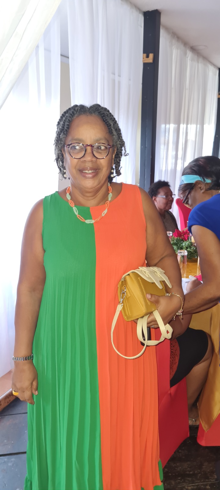 Woman attending the Women's Ministry Christmas banquet