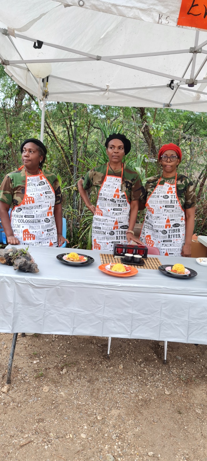 Women's Ministry participants at a community showcase